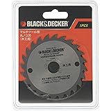 ブラックアンドデッカー 木工切断 チップソー 24P 85mm DIY 電動工具 切断工具 CB24T