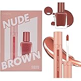 ROMAND JUICY LASTING TINT (02 NUDE BROWN SET)