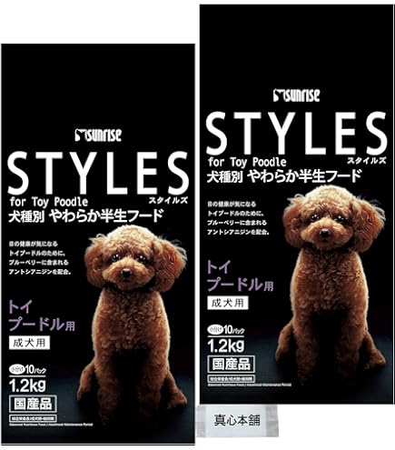 Amazon.co.jp: スタイルズ トイプードル用 6歳以上用 600g : ペット用品