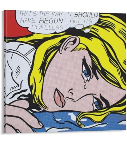 Amazon.co.jp: ポスター ロイ リキテンスタイン Kiss V 1964 : ホーム