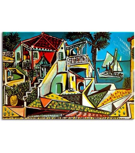 Amazon.co.jp: パブロ・ピカソ・フラミンゴ・ポスター・ミニマリスト