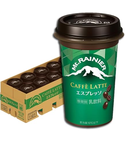 Amazon.co.jp: マウントレーニア カフェラテ ノンスイート 240ml 10本