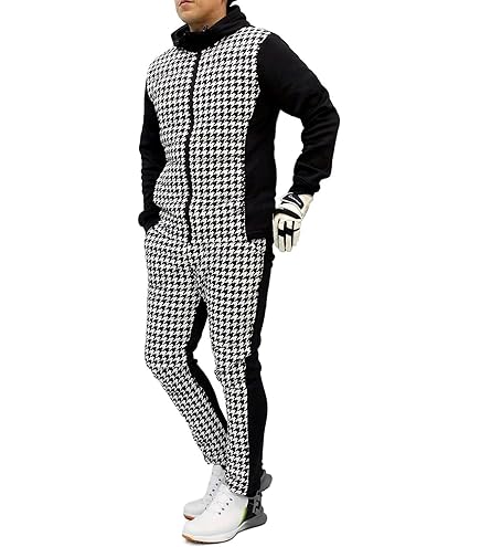 Amazon.co.jp: 上下セット ゴルフウェア セットアップ 中綿ジャケット