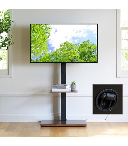 Amazon｜テレビスタンド リニューアル 震度 7 試験クリア 耐震 32～77