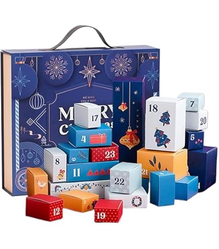 Amazon.co.jp: 充填用の空のアドベントカレンダー、アドベント
