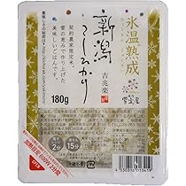 Amazon | 吉兆楽 雪蔵氷温熟成 南魚沼産こしひかりパックごはん 180g