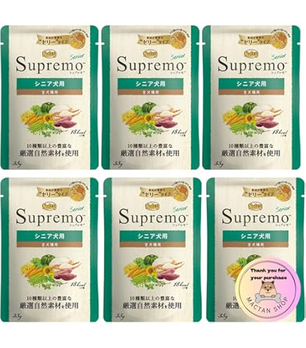 Amazon | ニュートロ シュプレモ シニア犬用 ミニパウチ 35g