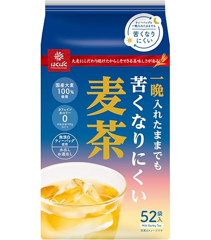 Amazon.co.jp: はくばく 麦芽むぎ茶 52袋 : 食品・飲料・お酒