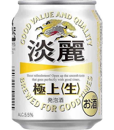 Amazon.co.jp: キリン 淡麗極上(生) 500ml 6本 : 食品・飲料・お酒