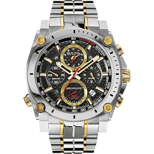 Amazon | BULOVA Precisionist 98B356 スペシャルエディションBrown