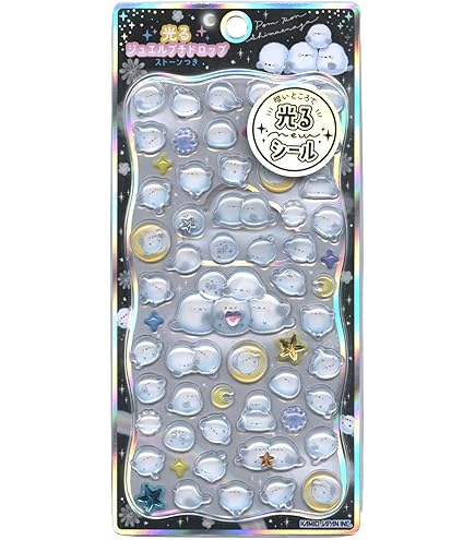 Amazon.co.jp: カミオジャパン シール ジュエルプチドロップシール だ