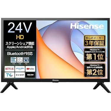 液晶テレビ Prime Video対応 スリムベゼル Amazon.co.jp 最新リリース: テレビ の新着ランキングです。