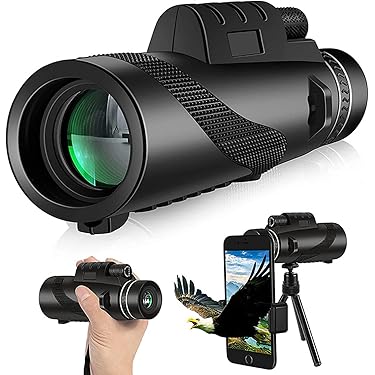 単眼鏡 望遠鏡 40倍 高倍率 高級プリズムBak4搭載 スマートフォン対応 Amazon | 単眼鏡 高倍率 40倍 高倍率 高級プリズムBak4搭載 広角