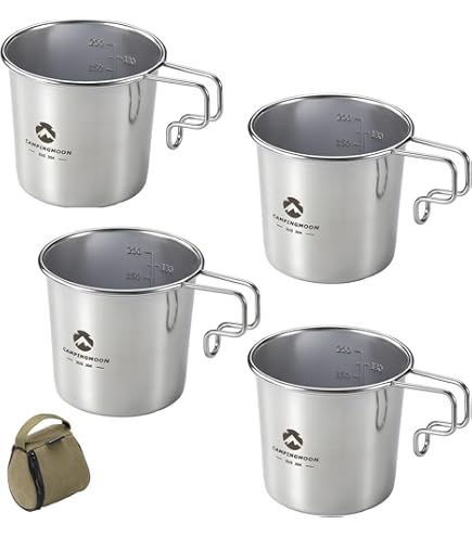 Snow Peak E-565 Cooking Utensils, 65th Anniversary, Big Sierra Cup