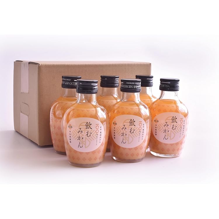 Amazon | 和歌山 早和果樹園 味まろしぼり、飲むみかん飲み比べセット