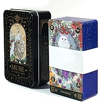 Amazon.co.jp: MUSECATタロットカード-10,2 x 6 cm、プレミアム