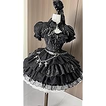 お嬢様 めめしい メイド衣装 ロリータドレス ワンピース 可愛いドレス 仮装 Amazon.co.jp: [FYECMSA] お嬢様 めめしい メイド衣装 ドレス