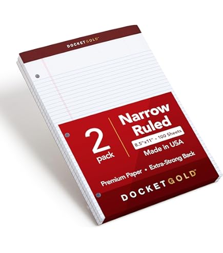 Amazon.co.jp: Tops Docket jr. Legal Pads 12.7cm x20.3cm Assorted