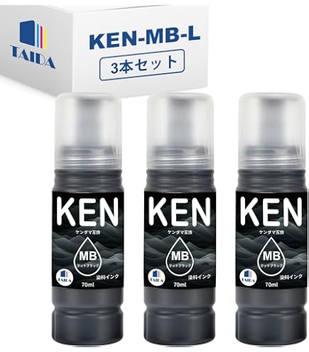 Amazon.co.jp: TAIDA KETA-5CL 互換インクボトル 5色セット エプソン用