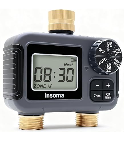 Amazon | グローベン 自動散水システム電池式簡易コントローラ