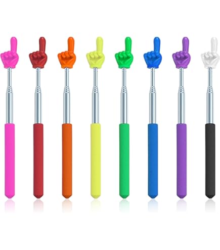 Amazon | 指示棒 教師ポインター 伸縮式 4本入り 指し棒 指差し棒