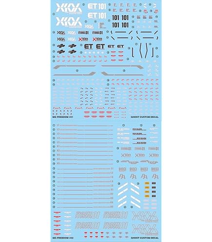 Amazon | 蛍光 炎社 ディテールアップ用 水転写式デカール MG 1/100