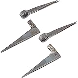 タカショー(Takasho) ヘッダー付 ひじつぼ 銀 約幅0.6cm×奥行1cm×高さ6cm 501496
