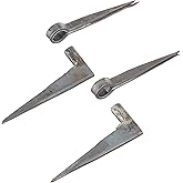 タカショー(Takasho) ヘッダー付 ひじつぼ 銀 約幅0.6cm×奥行1cm×高さ6cm 501496