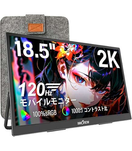 Amazon.co.jp: Visual Beat 17.3インチ 4K UHD モバイルモニター