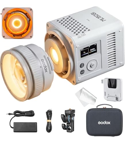 Amazon | Godox ML100BI ML100 BI 100W バイカラーLEDビデオライト