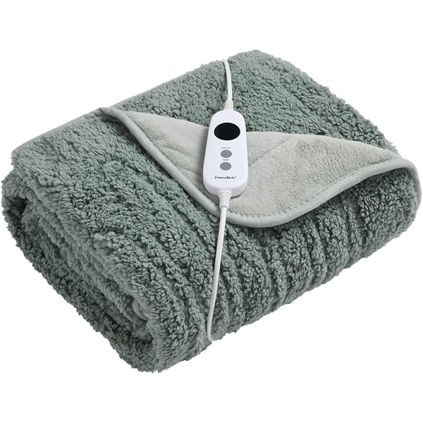 Gainsborough Deluxe Heated Faux Fur Reversible Blanket (Pink) :  Amazon.com.au: Home