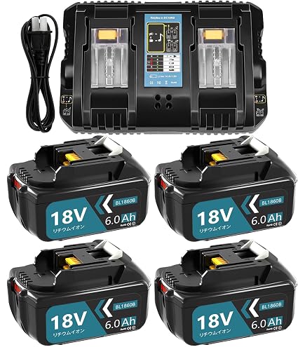 Amazon.co.jp: Powayup 互換マキタ 18v バッテリー BL1860B 8.0Ah大