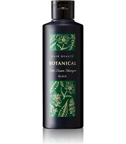 Amazon.co.jp: [Set] Botanical Color Cream Shampoo, Black (6.8 fl