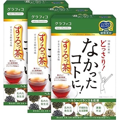 Amazon.co.jp: なかったコトに! するっ茶 20包 : ドラッグストア