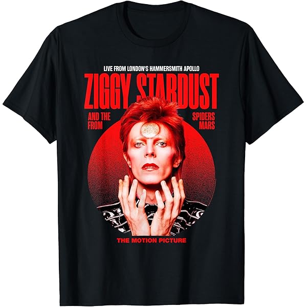 david bowie デビッドボウイ ジギースターダスト 60hmr Tシャツ ビートボム | David Bowie（デヴィッド・ボウイ）Ziggy Stardust