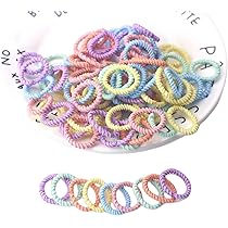 ヘアゴム　No.200 Amazon.co.jp: ヘアゴム こども 200本セット 2cm 髪ゴム 絡ま