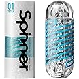 TENGA テンガ SPINNER スピナー 01 TETRA テトラ 【連続リブが滑らかに波打つマイルドエッジ】繰り返しタイプ 回転 ミニローション付き 1個 (x 1)