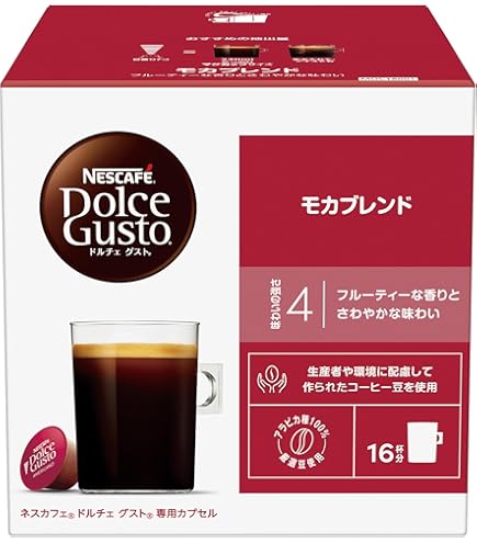 Amazon.co.jp: ネスカフェ ドルチェ グスト 専用カプセル レギュラー