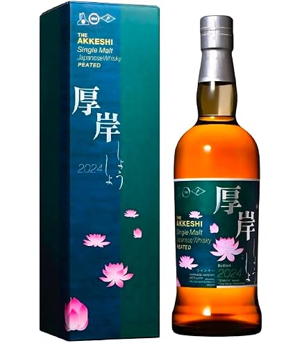Amazon.co.jp: 厚岸 シングルブレンデッドジャパニーズウイスキー 夏至