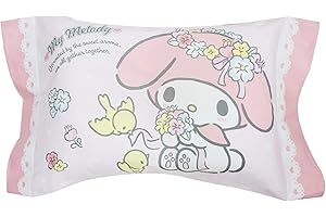 MORIPiLO モリシタ 子供用枕 カバー付き マイメロディ ピンク 約40x30cm 洗える キャラクターグッズ サンリオ 4620396