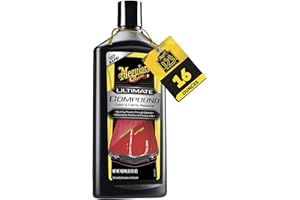 Meguiar's Ultimate Polishing Compound, 450 ml | Perfect Clarity Glass Polishing Compound | Micro-Abrasive Technology for Deep Cleaning | Professional Polishing and Finishing Compound