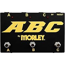 るい　　Morley ABC エフェクトスイッチャー Morley ABC Switcher Selector Combiner : Amazon.ca: Musical
