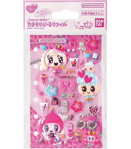 Amazon.co.jp: カミオジャパン ステッカー 光るプチドロップステッカー