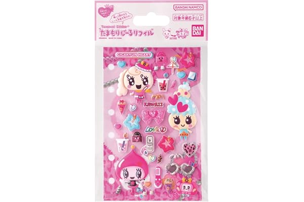 [バンダイ(BANDAI)] たまもりしーるリフィル ギガキュンハートセット 対象年齢 6 才以上 たまごっち