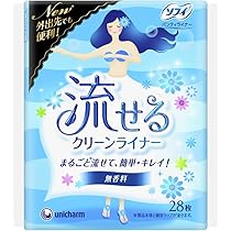 えるりん　流せるライナーのみ 楽天市場】流せる パンティライナーの通販