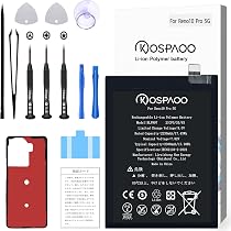 Amazon.co.jp: KOSPAOO for OPPO Reno10 Pro 5G バッテリー互換 容量