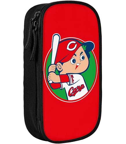 レトロレアでかわいい広島カープペンケース Amazon.co.jp: ペンケース 広島東洋カープ 野球チーム 応援 多機能