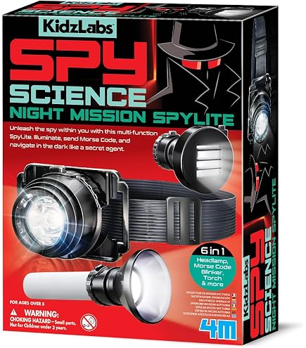 Thames & Kosmos Spy Labs Invisible Ink Pen & UV Light - Secret Agent Detective Kit For Kids 8+ - View #10