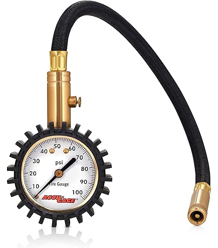 Pressure Gauge Fat Bike Tire Psi Presta Valve Compressor