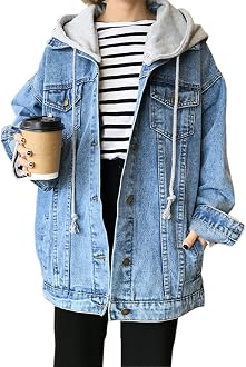 amazon oversized denim jacket